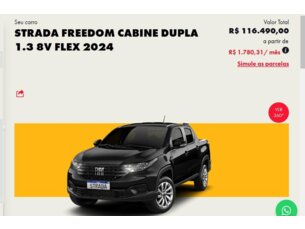 Foto 1 - Fiat Strada Strada 1.3 Cabine Dupla Freedom manual