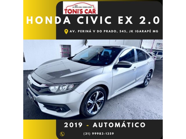 Honda Civic 2.0 EX CVT 2019
