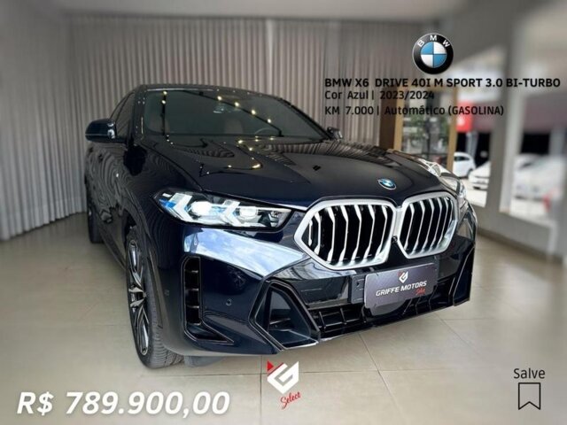 BMW X6 3.0 xDrive40i M Sport 2024