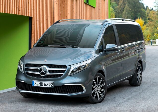 Mercedes-Benz Classe V estreia em três novas versões, a Exclusive Line...
