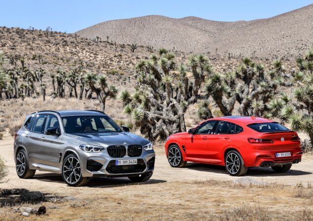 BMW X3 M e X4 M estreiam com 510 cv