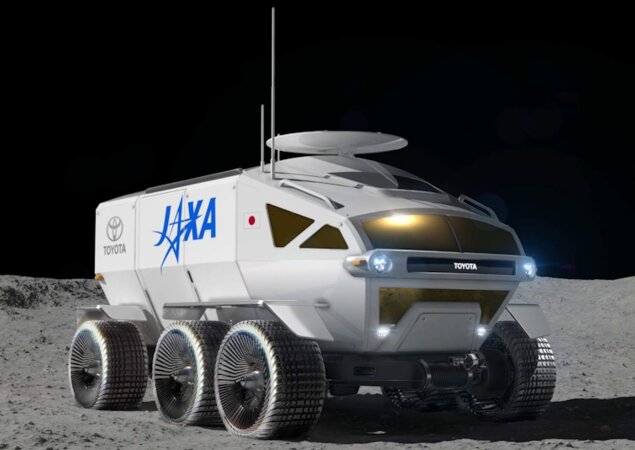 Ele percorrerá 10 mil km na superfície da Lua
