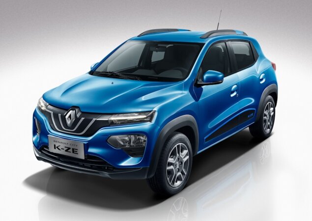 City K-ZE é o nome do Kwid elétrico chinês
