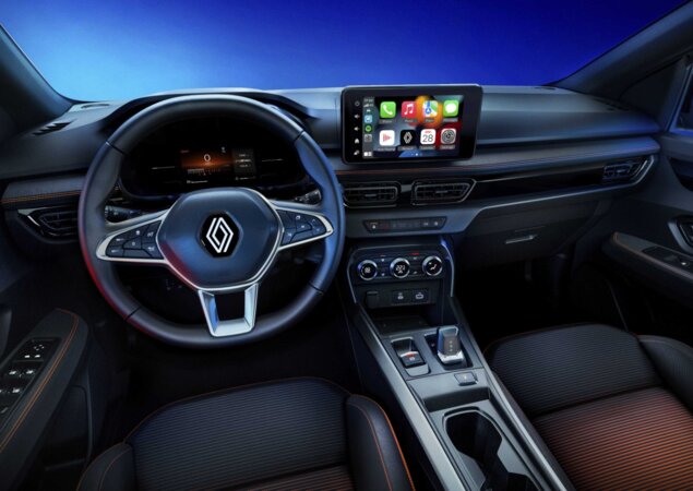 Interior do Renault Kardian