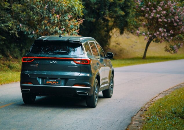 Traseira do Caoa Chery Tiggo 7 Sport