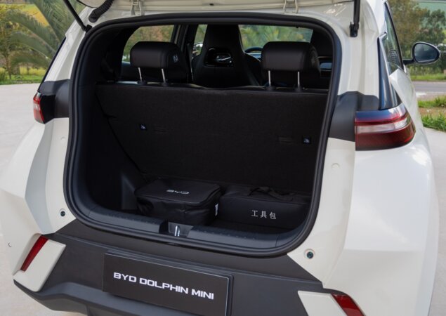 Porta-malas do BYD Dolphin Mini