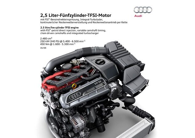 Motor é o mesmo para as duas configurações: 2.5 turbo com 340 cv de potência