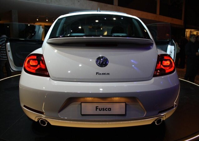 A VW quis deixar o Fusca mais musculoso
