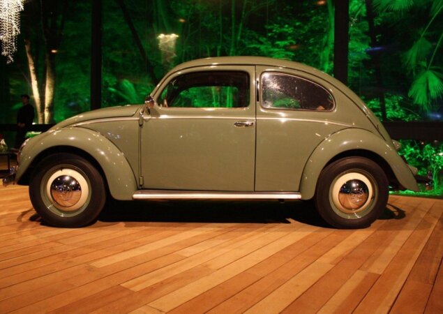 Esse é um dos primeiros 30 Fusca que chegaram ao Brasil em 1950