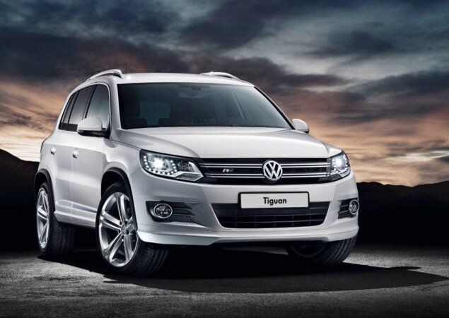 Tiguan é o novo membro da família esportiva da VW, a R-Line