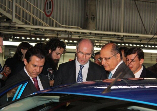 Solenidade contou com a presença do governador de São Paulo Geraldo Alckmin