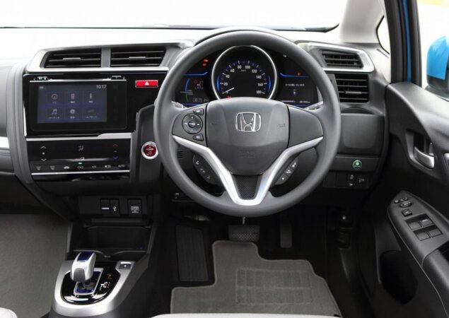 Interior do novo Honda Fit