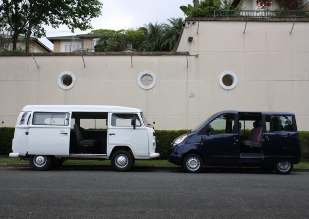 Entre mais de 20 opções de veículos de carga e passageiros, nenhum faz o que a Kombi consegue