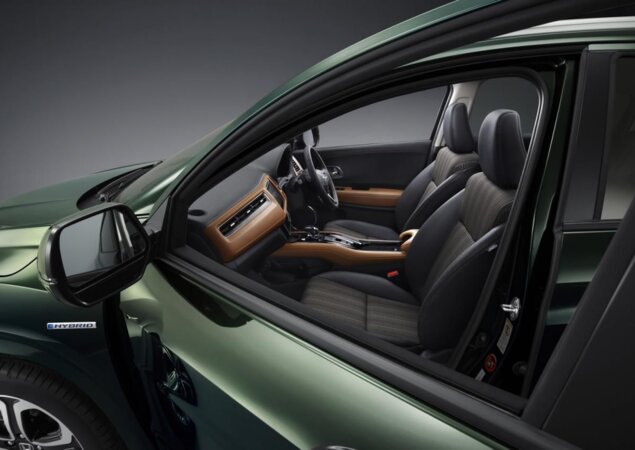 Cabine do Honda Vezel