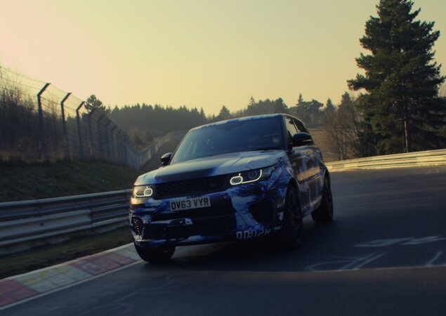 Novo Range Rover Sport SVR completou o circuito de Nordschleife (ALE) em 8 minutos e 14 segundos