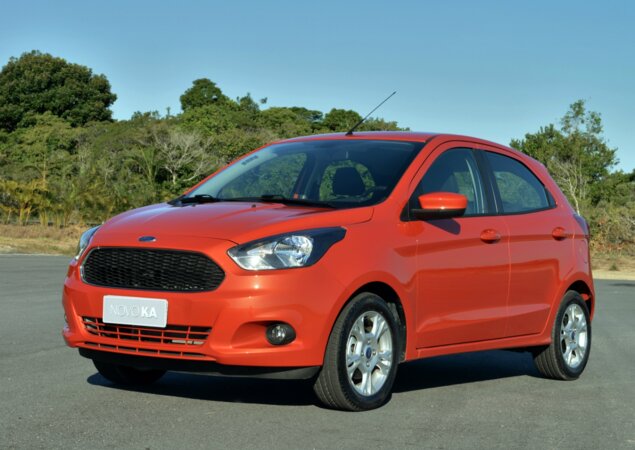 Ka hatch possui as mesmas configurações do sedã