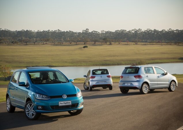 Família Fox  está à venda em quatro versões: Trendline, BlueMotion, Comfortline e Highline
