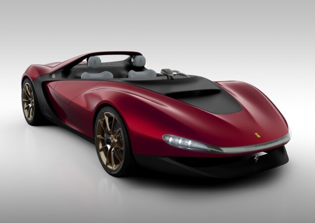 Apenas seis unidades do conceito "Sergio Pininfarina" serão produzidas