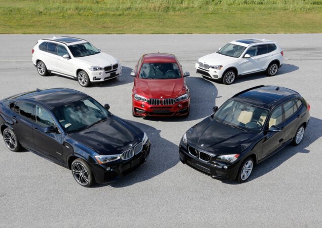 A linha X, da BMW, teve inicio há 15 anos com o lançamento do X5, em 1999