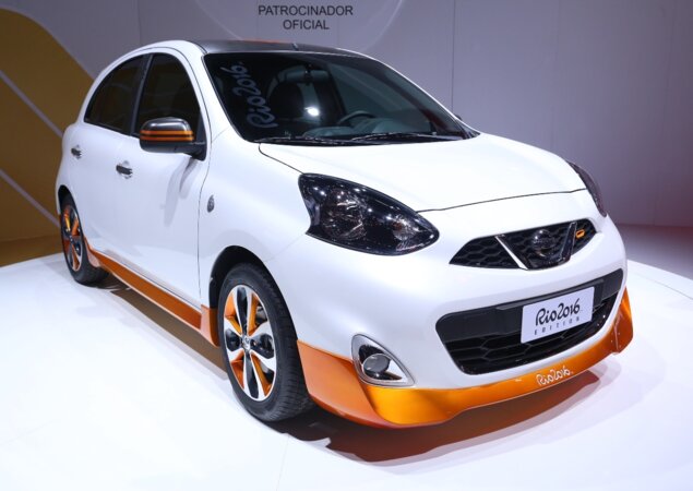 Nissan March Rio 2016 Edition é um conceito feito por designers brasileiros em homenagem aos Jogos Olímpicos
