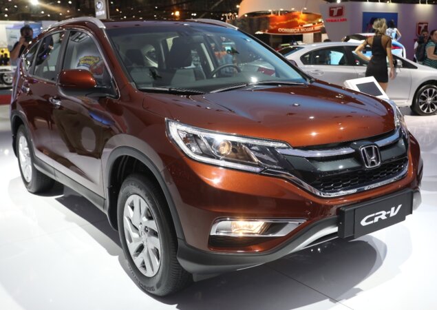 A marca japonesa mostrou também a reestilização do CR-V
