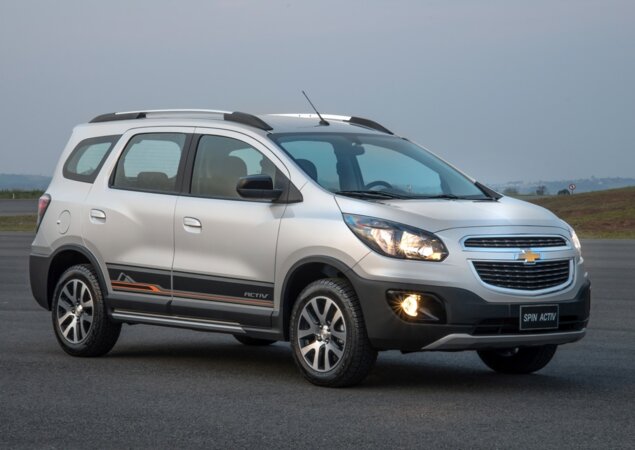 Chevrolet Spin Activ custa R$ 62.060 na versão manual