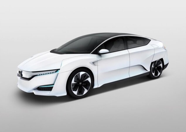 O Honda FCV é uma evolução do conceito FCEV, mostrado pela fabricante no Salão de São Paulo deste ano
