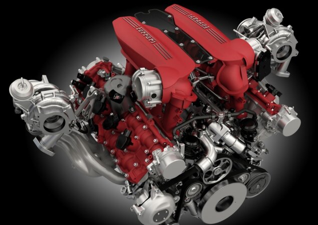 Motor 3.9 V8 biturbo a gasolina gera 670 cv de potência
