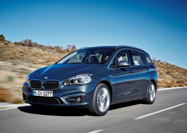 O BMW Série 2 Gran Tourer oferece espaço para até sete ocupantes