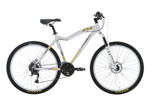 Bicicleta é oferecida nas cores preta e branca