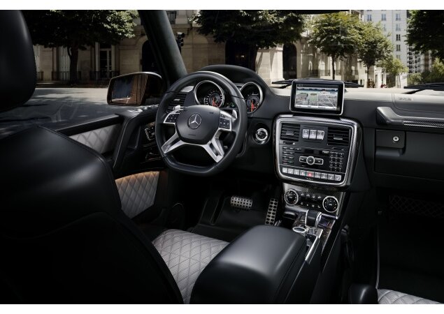 Interior do novo Classe G
