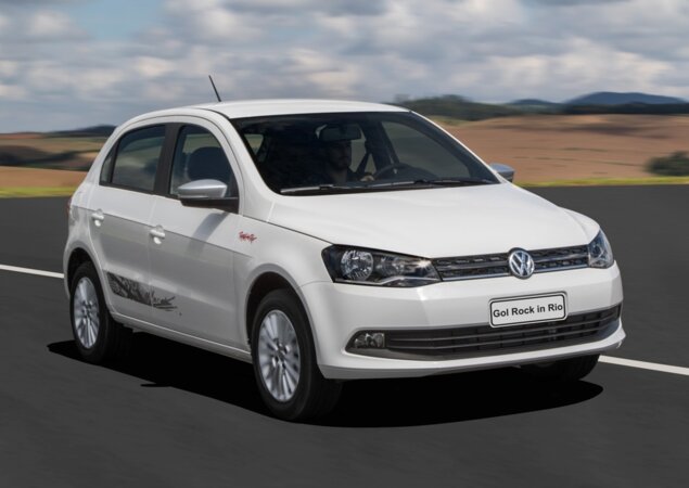 O VW Gol volta a ser oferecido na série especial Rock in Rio por R$ 45.410
