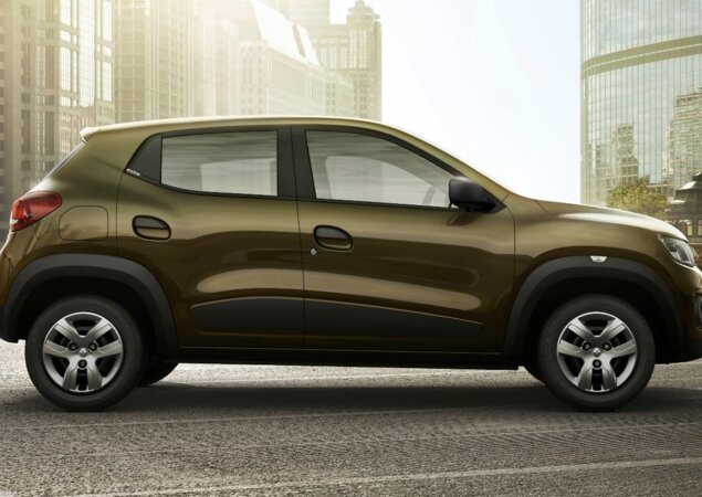 Menor que o Clio, o KWID mede 3,68 m de comprimento