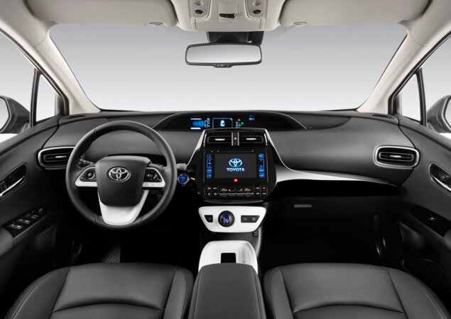 Interior do novo Prius