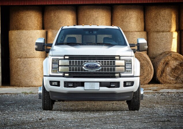 Na foto, a F-450 Platinum, versão topo de linha
