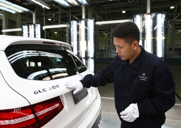 O GLC começou a ser produzido na China