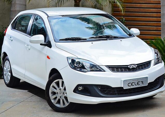 O Celer foi o primeiro modelo da Chery feito no Brasil