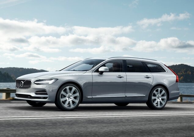 A Volvo apresentou a nova perua V90