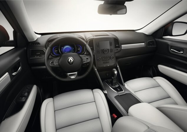 Interior do Renault Koleos