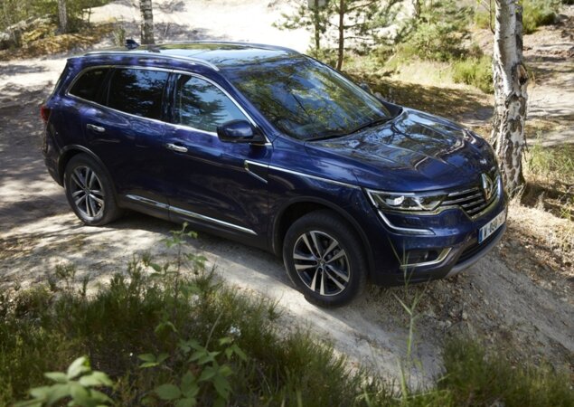 O Koleos mede 4,67 m de comprimento e 1,84 m de largura