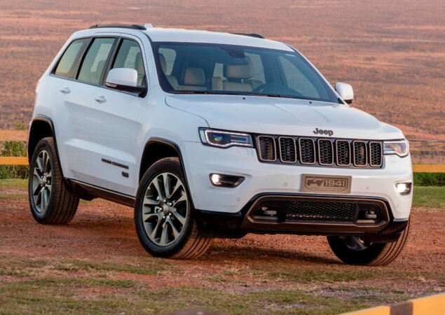 O Jeep Grand Cherokee 75 anos chegará ao Brasil em outubro, quando seu preço será anunciado
