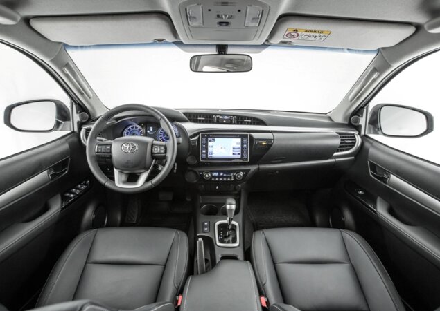 Interior da Hilux