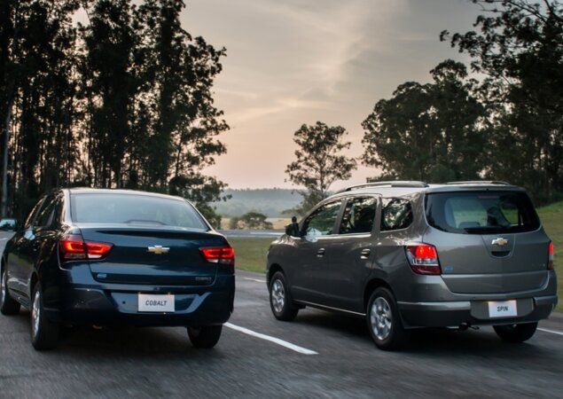 Chevrolet Spin e Cobalt