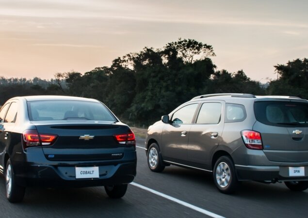 Chevrolet Spin e Cobalt