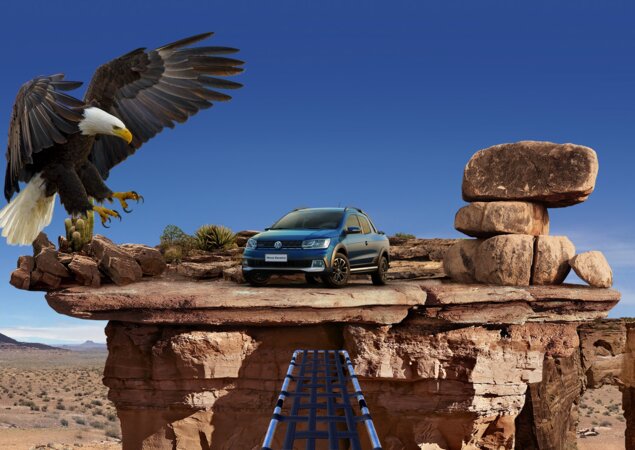 Experiência de atravessar o Grand Canyon para chegar à Saveiro