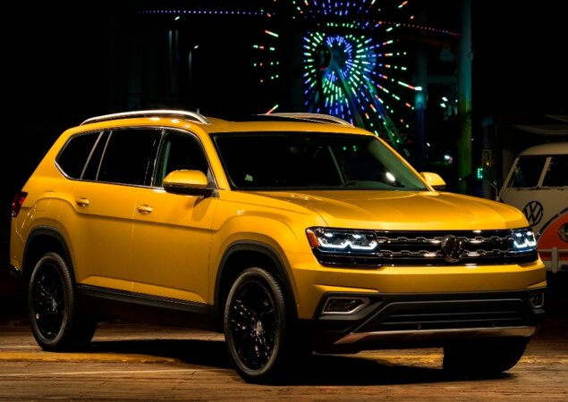 SUV médio Volkswagen Atlas é revelado nos Estados Unidos