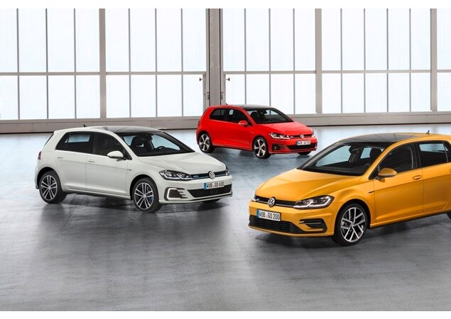 Família VW Golf, agora reestilizada e ainda na sétima geração