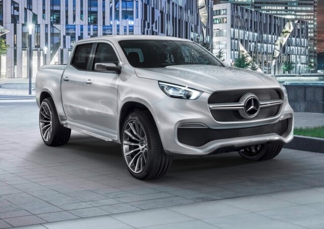 O mesmo aconteceu com a Mercedes Classe X