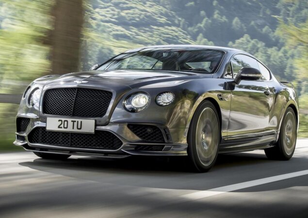 Novo Bentley Continental Supersports pesa mais de duas tonelas