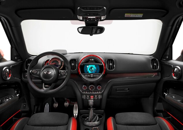 Interior do Countryman John Cooper Works